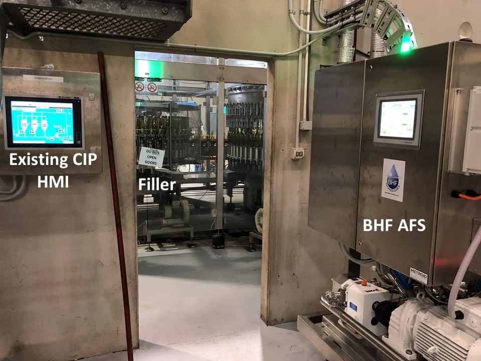 Figure 3 CIP filler and AFS